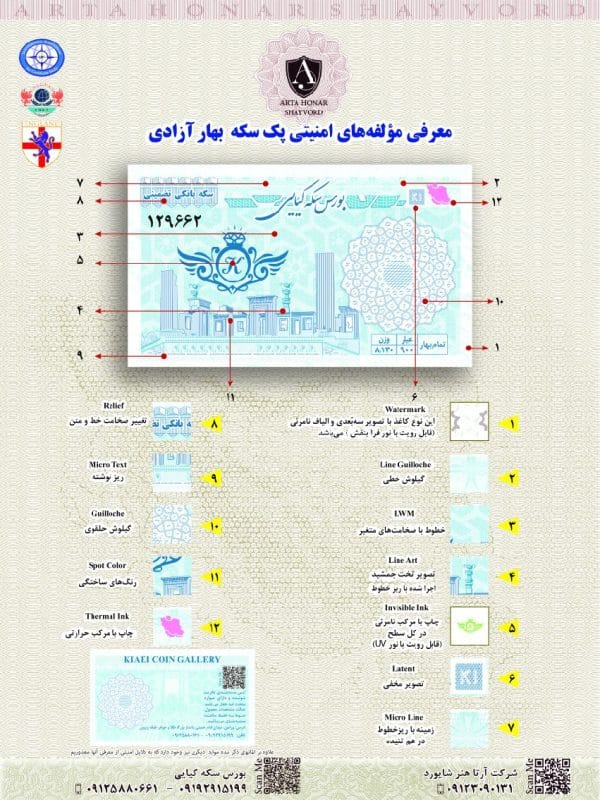 بورس سکه کیایی 1 سکه کیایی